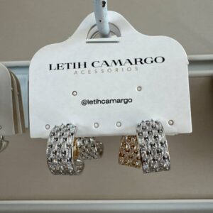 Brinco Livia Mara Prata
