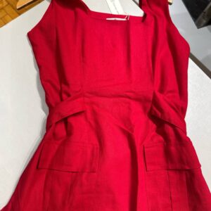 Vestido Leticia Vermelho M/A Clothes - P