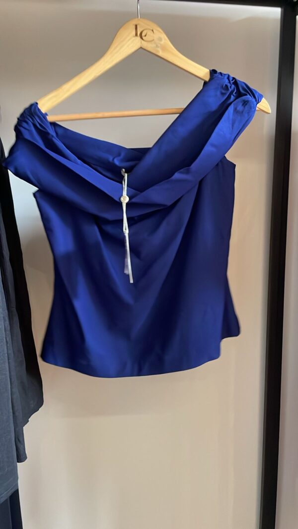 Blusa Ombro a Ombro Marinho M/A Clothes - GG
