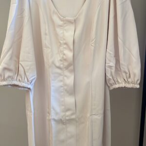 Vestido Curto Lorena Bege - Flor Linda - M