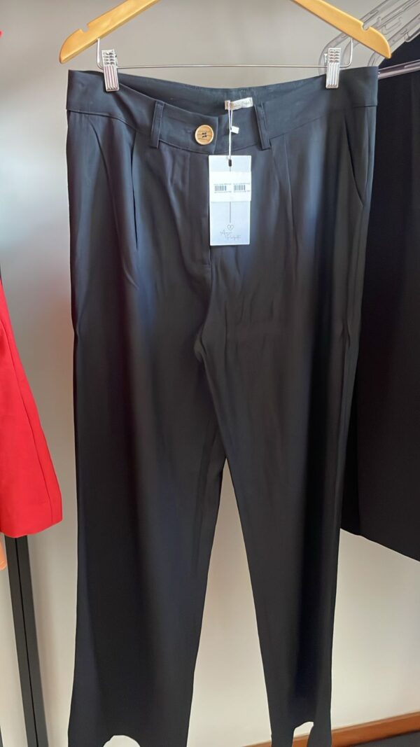 Calça Laura Preta Amor Perfeito - GG