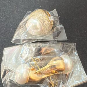 Brinco Pérola Shell