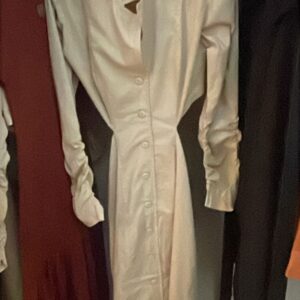 Vestido Blazer Maxi Midi BEGE PW - M