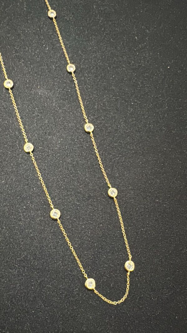 Colar Longo Zirconia G