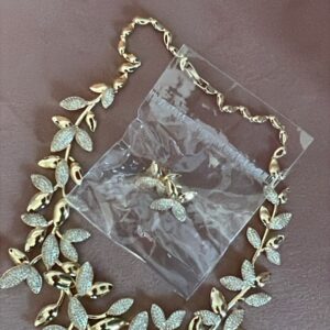 Colar Flor Zirconia