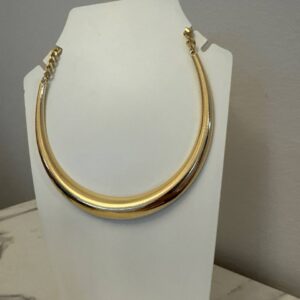 Colar Aro com Corrente Prata