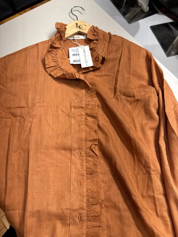 Camisa Samira Camelo Caramelo M/A Clothes - P