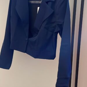 Blazer Cropped Benita Marinho - Flor Linda - P