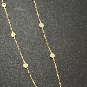 Colar Longo Zirconia G