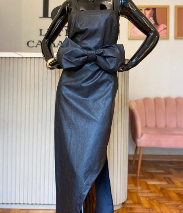 Vestido c/Cinto Preto Valentina Ferreira - PP
