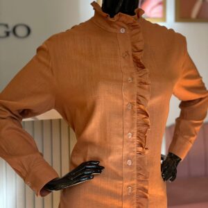Camisa Samira Camelo Caramelo M/A Clothes - P